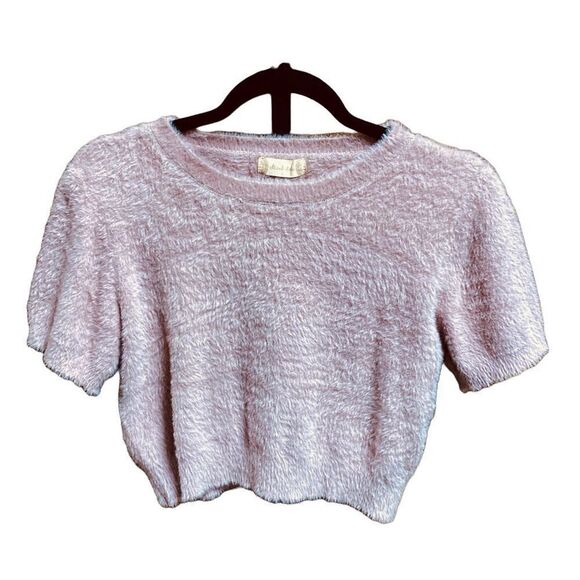 Altar’d State Pink Blush Crop Sweater Size Large NWOT - Picture 1 of 5